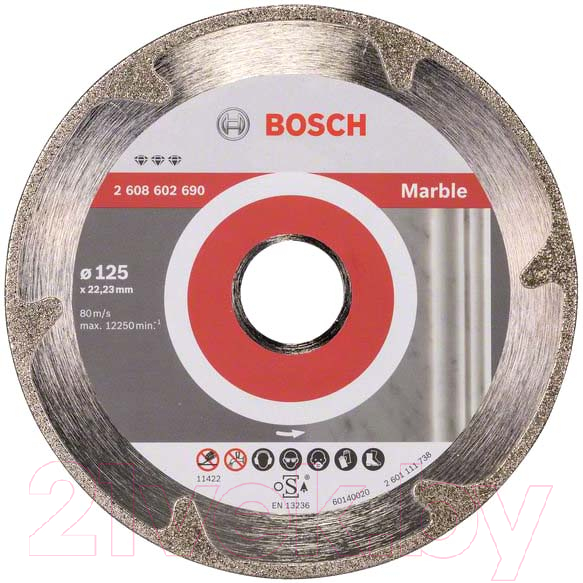 Отрезной диск алмазный Bosch 2.608.602.690