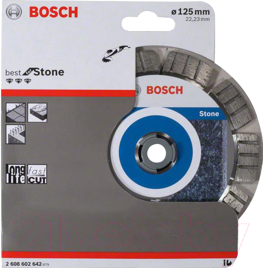 Отрезной диск алмазный Bosch 2.608.602.642