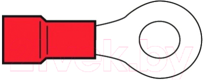 Набор наконечников для кабеля Electraline 62293 (10шт, красный)