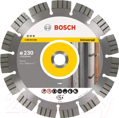 

Отрезной диск алмазный Bosch, 2.608.602.665