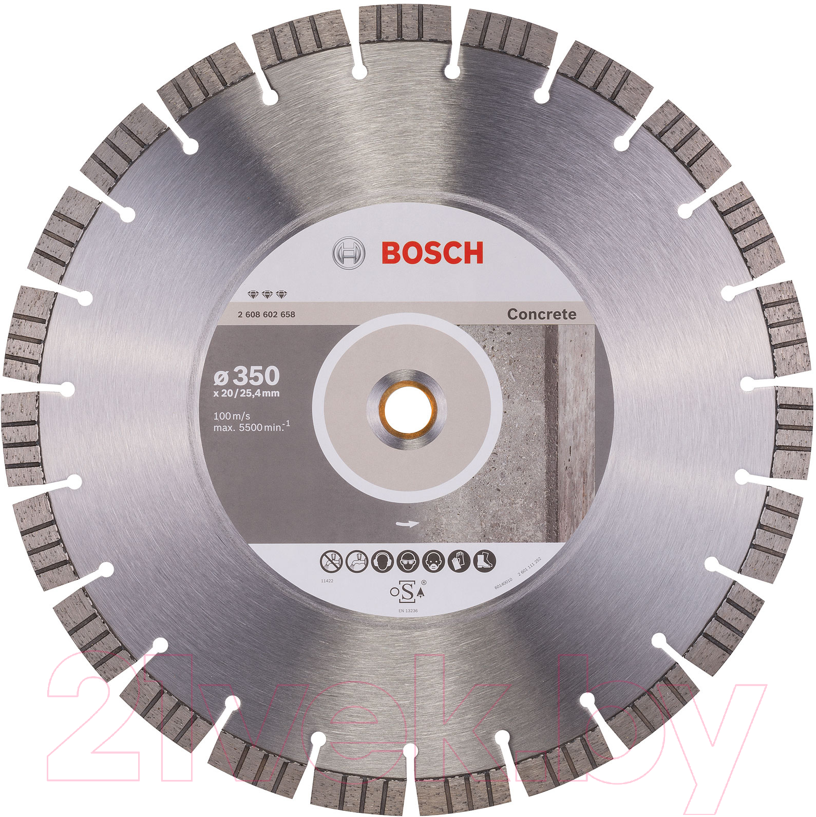 Отрезной диск алмазный Bosch 2.608.602.658