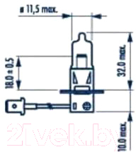 Автомобильная лампа Narva 48709