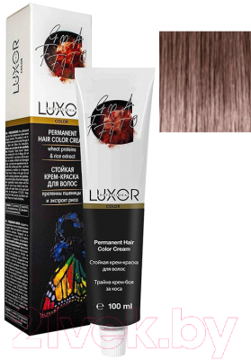 Крем-краска для волос Luxor Professional Стойкая 6.420 (100мл, темный блондин интенсивный медный фиолетовый)