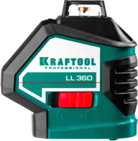 Лазерный нивелир Kraftool LL360-2 / 34645-2 (с держателем) - 