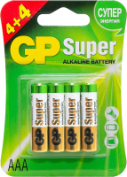 

Комплект батареек GP Batteries, 24A4/4-2CR8