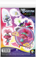 

Набор наклеек ND Play, Тролли. Мировой тур с магнитом 1 / 288616
