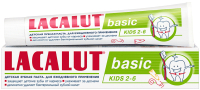 Зубная паста Lacalut Basic Kids 2-6 (60г) - 