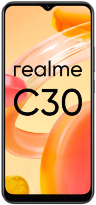 Смартфон Realme C30 2GB/32GB / RMX3581 (черный)