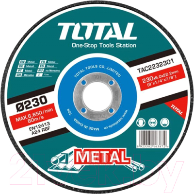 Отрезной диск TOTAL TAC2232301