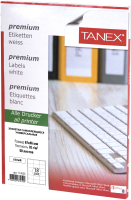 Набор этикеток Tanex 114535 (белый) - 
