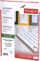 Набор этикеток Tanex 114548 (белый) - 