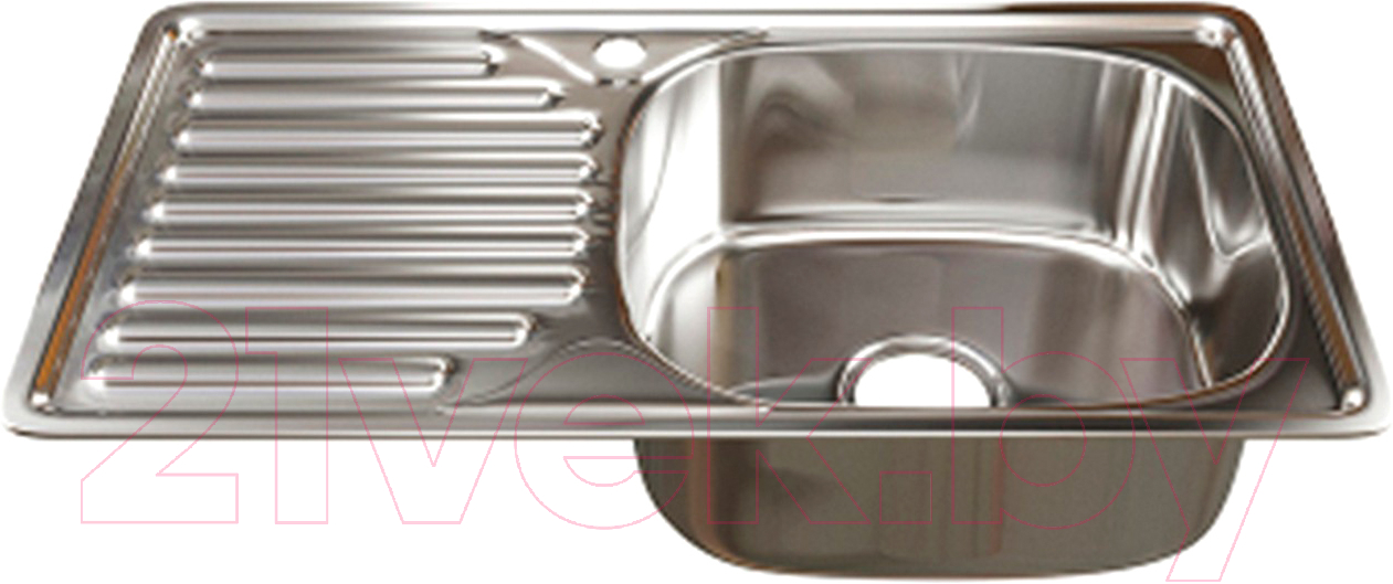 Мойка кухонная Mixline R 535615 (с сифоном)