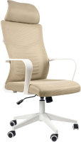 Кресло офисное Calviano Аir (серый/бежевый) - 