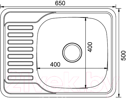 Мойка кухонная Mixline R 532311