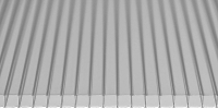 Сотовый поликарбонат Berolux 6000x2100x6мм (серый) - 