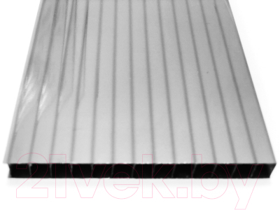 Сотовый поликарбонат Berolux 6000x2100x6мм (серый)