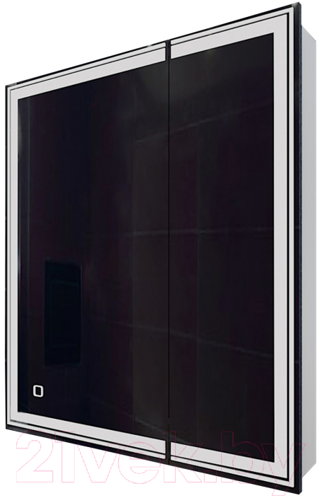 Шкаф с зеркалом для ванной Mixline Мелис 70 L 547081 (с подсветкой)