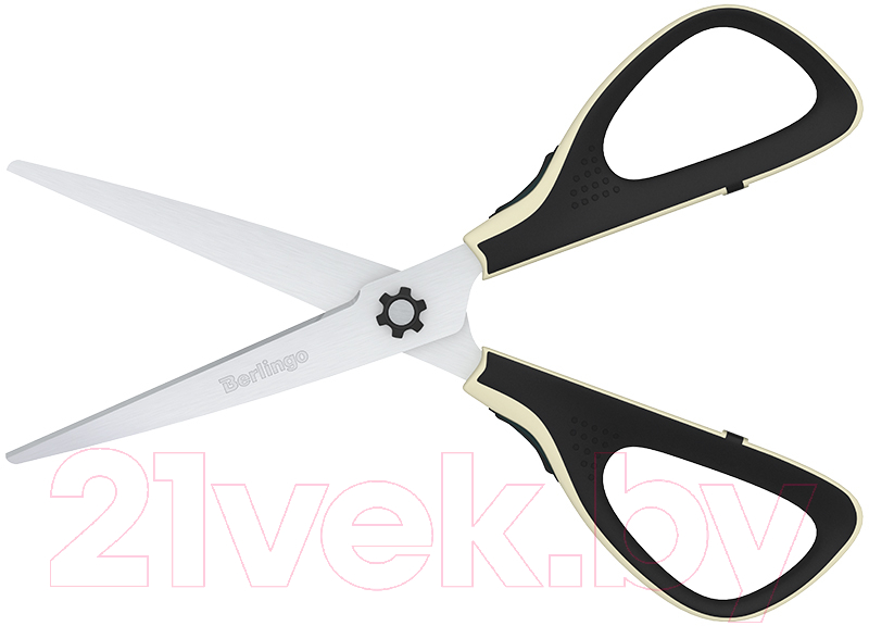Ножницы канцелярские Berlingo Easycut 300 / DNn_19035_c (белый) — фото 2