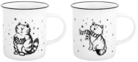 

Набор кружек Elan Gallery, Зимние Котики / 880137