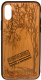 Чехол-накладка Case Wood для iPhone SE 2020/2022 (черешня/зима) - 
