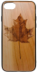 Чехол-накладка Case Wood для iPhone SE 2020/2022 (черешня/клен) - 