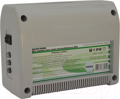 Изображение товара Пуско-зарядное устройство Автоэлектрика T-1021