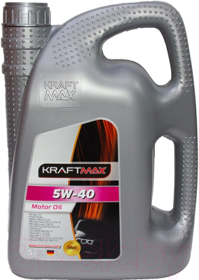 Моторное масло KraftMax 5W40 / KM117/5 (5л)