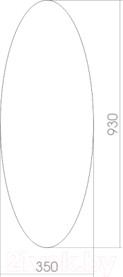 Зеркало Mixline Овал 35 525520