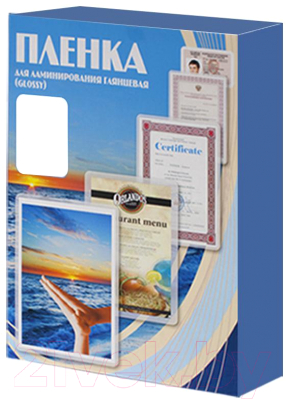 Изображение товара Пленка для ламинирования Office Kit 54x86 100мик / PLP10601 (100шт)