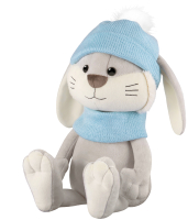 

Мягкая игрушка Maxitoys Luxury, Кролик Клепа в шапке и шарфе / MT-MRT02223-2-20