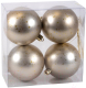 Набор шаров новогодних Белбогемия Голди / 28368654 (4шт) - 