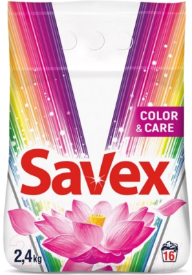 Стиральный порошок Savex Color&Care Automat (2.4кг)