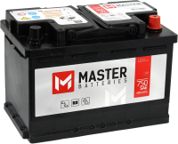 

Автомобильный аккумулятор Master Batteries, R+