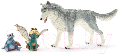 Набор фигурок коллекционных Schleich Лайкос, Нугур и Пиу / 70710