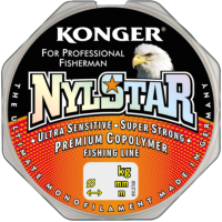 

Леска монофильная Konger, Nylstar 0.25мм 150м / 215150025