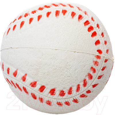 Игрушка для собак Duvo Plus Мяч бейсбольный / 10161/wihte (белый)