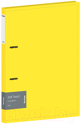 Папка для бумаг Berlingo Soft Touch / RB4_2D984 (желтый)