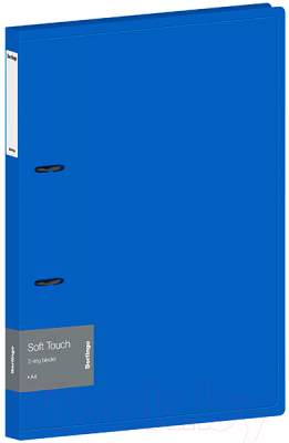 Папка для бумаг Berlingo Soft Touch / RB4_2D981 (синий)
