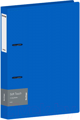 Папка для бумаг Berlingo Soft Touch / RB4_24981 (синий)