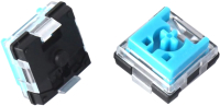 Набор переключателей для клавиатуры Keychron Low Profile Optical MX Switch / Z21 (90шт, голубой) - 
