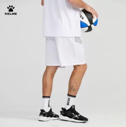 Баскетбольная форма Kelme Basketball Clothes / 8052LB1001-103 (S, белый/черный)