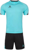 Футбольная форма Kelme Short-Sleeved Football Suit / 8151ZB1004-405 (S, голубой) - 