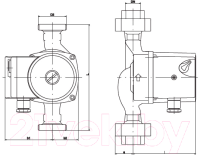 Циркуляционный насос IMP PUMPS SAN 25/40-130