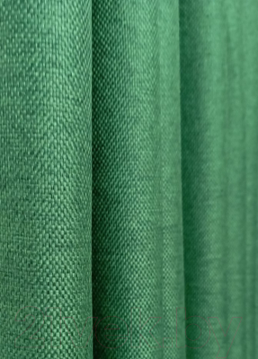 Штора Модный текстиль 112MT91-22 (260x150, ярко-зеленый)