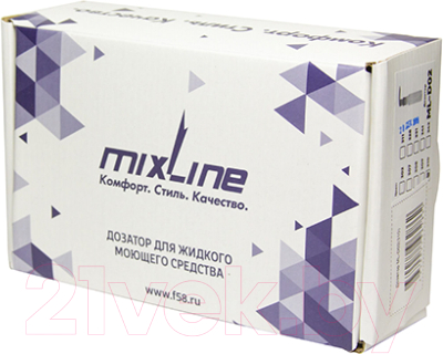 Дозатор встраиваемый в мойку Mixline ML-D02 541472 (молоко)