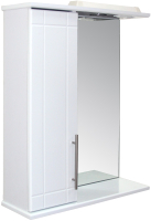 Шкаф с зеркалом для ванной Mixline Вилена 55 L 534978 (с подсветкой) - 