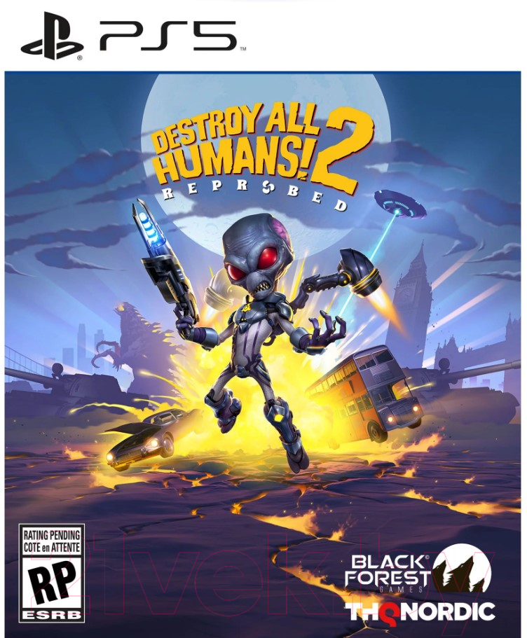 Игра для игровой консоли PlayStation 5 Destroy All Humans! 2 Reprobed