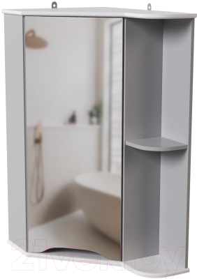 Шкаф с зеркалом для ванной Mixline Корнер 548965