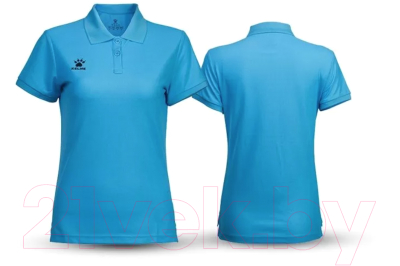 Футболка спортивная Kelme Short Sleeve Polo Shirt / 3892064-906  (S, голубой)