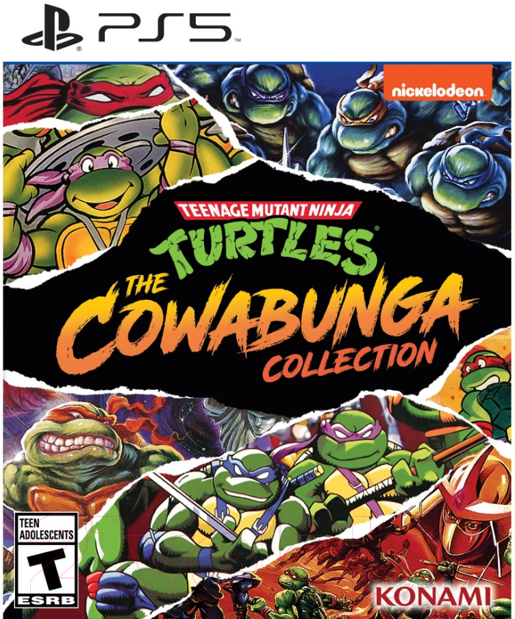 Игра для игровой консоли PlayStation 5 Teenage Mutant Ninja Turtles: Cowabunga Collection